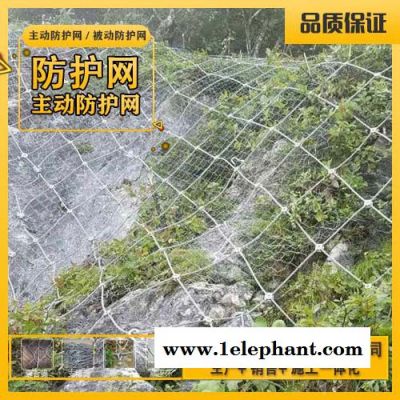 厂家批发专业品质较高柔性高防护强度边坡主动防护网柔性SNS防护网图2