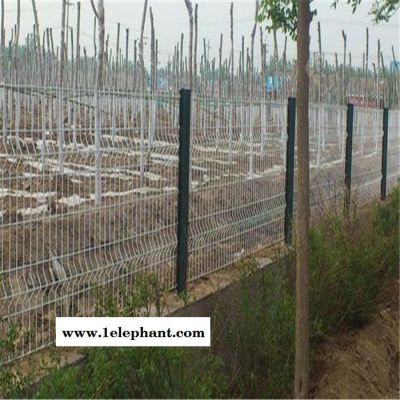 供应 桃型防护网 河堤防护网 双边丝防护网 护栏网 焊接铁丝网焊接丝网河道护栏网焊接网厂家图2