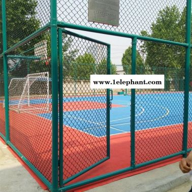 学校球场护栏 网球场防护网 批发定做 学校足球场防护网