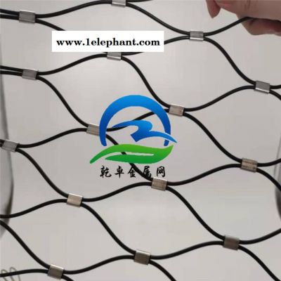 乾卓装饰网 绳网动物园防护网 鸟语林防护网 猴防护网 不锈钢丝绳网 景区防护网图33