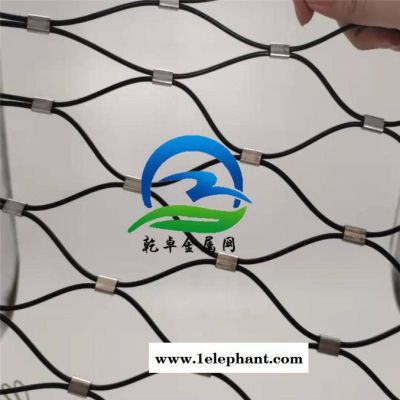 乾卓装饰网 绳网动物园防护网 鸟语林防护网 猴防护网 不锈钢丝绳网 景区防护网图41
