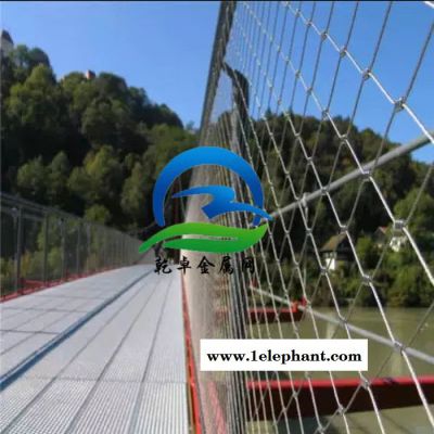 乾卓装饰网 绳网动物园防护网 鸟语林防护网 猴防护网 不锈钢丝绳网 景区防护网图47