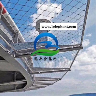 乾卓装饰网 绳网动物园防护网 鸟语林防护网 猴防护网 不锈钢丝绳网 景区防护网图3