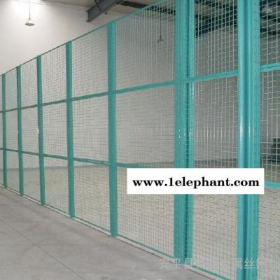 新盈特专业生产 车间隔离  仓库隔离  异型地势防护网  隔离防护网图2