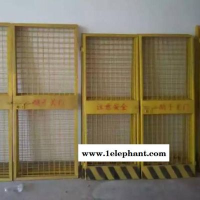 广西电梯防护门 人货电梯防护网 建筑工地防护网 电梯防护网图3