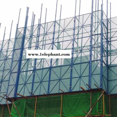 隆途现货  外墙爬架网 工地防护网爬架网 爬架网 爬架防护网 建筑防护网 西安爬架网片图2