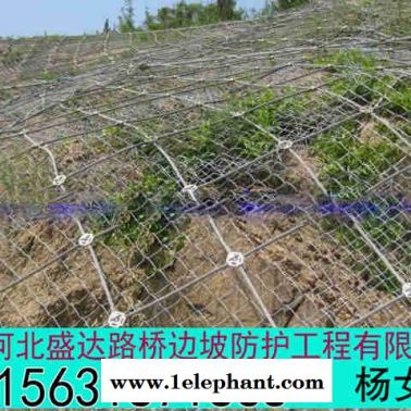 盛达 GER2型主动防护网单价 GER2型主动防护网参数 防止崩塌的公路