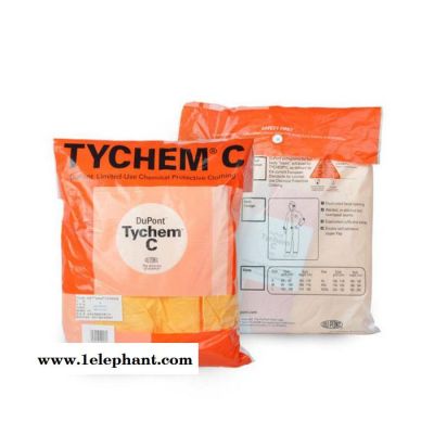 Tychem防护服 杜邦C级防化学服 防油防水耐酸碱 隔离连体防护服