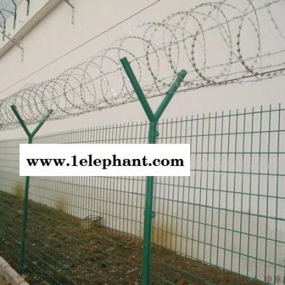 监狱护栏网 Y型柱安全防护网 看守所戒毒所防护网定制咨询欧烨图2