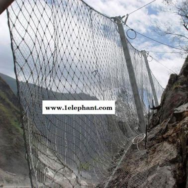 被动边坡防护网 利顺边坡防护网 防山体滑坡边坡防护网可定制