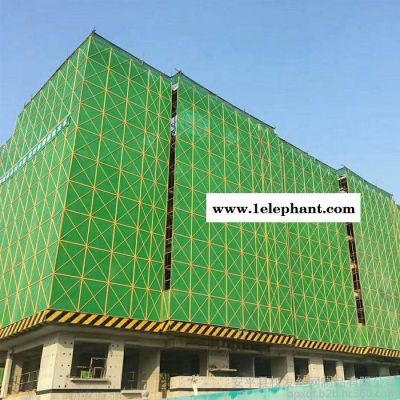 建筑爬架网片 蓝色外架防护网 外架防护网厂家图7