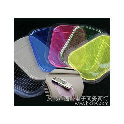,蜘蛛防滑垫汽车防滑垫 香水座专用防滑垫 魔力防滑垫 黑色 透明图3