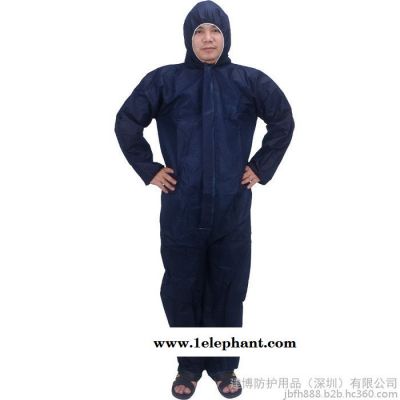 一次性隔离防护服连体全身防灰尘衣服工作服打磨工作防护服图4