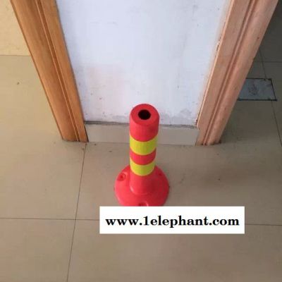 MNSD 45cm EVA警示柱 泡沫型立柱 弹性立柱 道路交通警示柱 分道柱 反光防撞柱 交通设施道口标 道路标柱图2