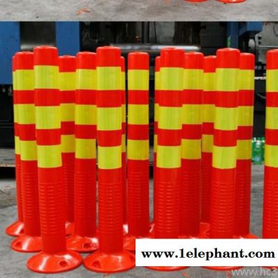 EVA立柱 柔性警示柱 弹性立柱 75cmPU道口标柱 交通设施图3