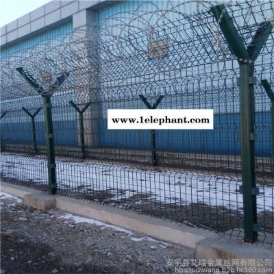 监狱围墙防护网 监狱外围金属防护网 监狱防爬防护网图5