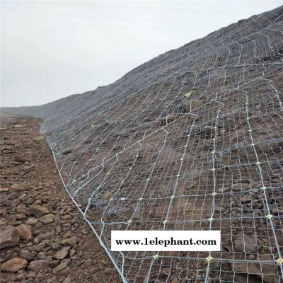 鑫金冀天水柔性安全防护网@主动防护网@边坡主动防护网生产厂家图2