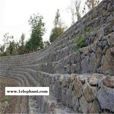 石笼箱 石笼网 格宾防护网防护网 河道防护网 石笼防护网 河堤石笼网 石笼网图2