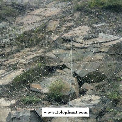 鑫金冀阳泉柔性主动防护网@主动边坡防护网@边坡主动防护网施工厂家图3