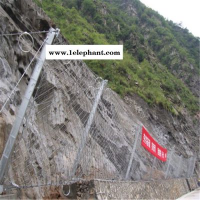 菱形绞索 主动边坡防护网 PVC防护网被动环形网 山体边坡柔性网图7