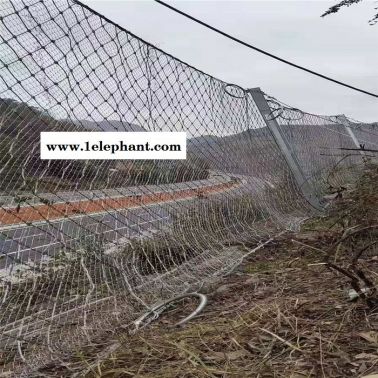 生产厂家  继乾  主动护坡网  被动防护网   柔性防护网