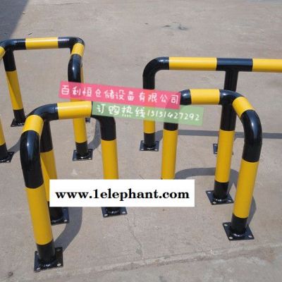 百利恒L/M 金属挡车器工厂防撞柱钢制道路安全柱消防警示柱路桩路障隔离柱反光柱安全护栏图3