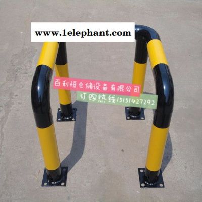 百利恒L/M 金属挡车器工厂防撞柱钢制道路安全柱消防警示柱路桩路障隔离柱反光柱安全护栏图2