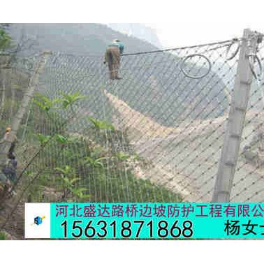 盛达 RX-025被动防护网参数 铁路防护网厂 边坡支护网