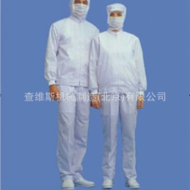 查维斯屠宰厂流水线工人衣服 sml号 防油斜纹全白工作服 工作服批发