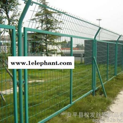 权发 河道隔离防护网  绿网围栏图2