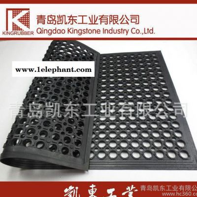 KM101 橡胶厨房店 橡胶防滑垫 橡胶多孔垫 抗疲劳橡胶垫图3