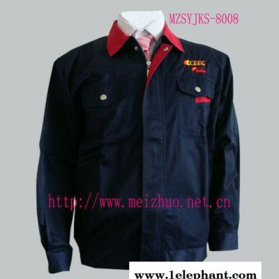 专业订做上海工作服 松江工作服 劳保工作服 涤棉工作服耐磨防图2