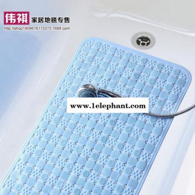 伟祺 环保无味超柔软TPR浴室洗澡防滑垫 卫生间地垫浴缸脚垫图2