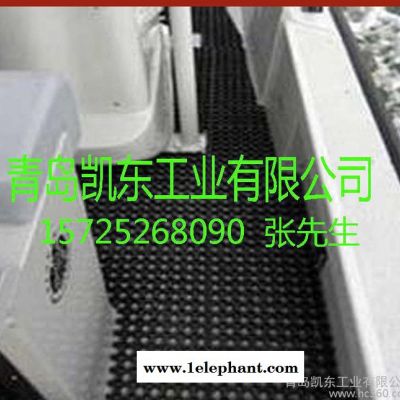 橡胶甲板垫 青岛船舶用甲板防滑垫子 **耐磨耐油橡胶甲板垫图3