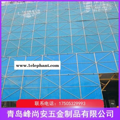 爬架护网 爬架防护网 圆孔爬架网 峰尚安图6