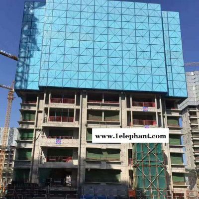 巨强可定制  重庆防护网 工地防护网 脚手架防护网 米字型爬架网 品**良图2