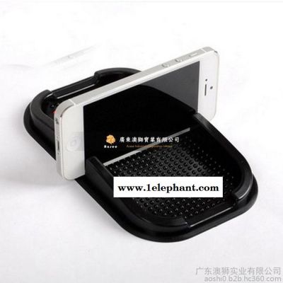 厂家专业生产定做 PVC环保软胶卡通手机防滑垫图3