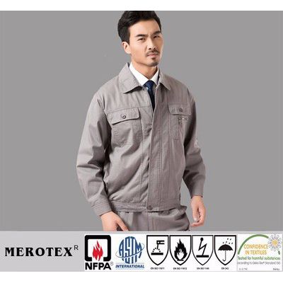 景弘阻燃防火服 阻燃防火工作服 电焊服 防金属飞溅 防水 防静电工作服图4