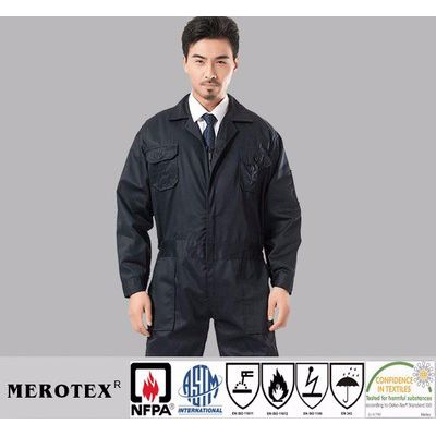 景弘阻燃防火服 阻燃防火工作服 电焊服 防金属飞溅 防水 防静电工作服图2