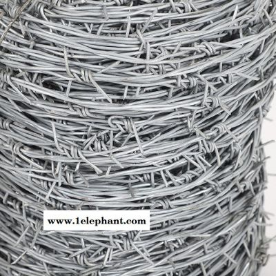 镀锌刺绳防护网 防爬刺网 pvc刺绳图2