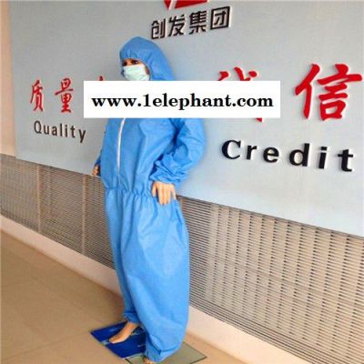 防液体连体防护服实验服一次性防护服连体防图5