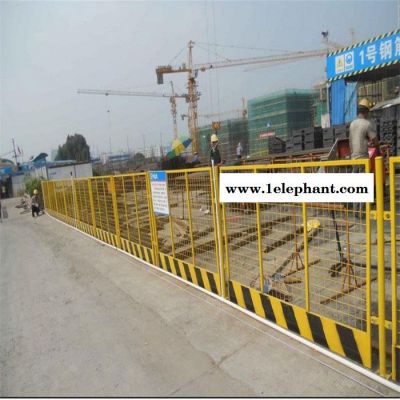 厂家供应施工用临时隔离网 基坑防护网栏工地临边护栏**价廉 工地临边基坑防护网图2