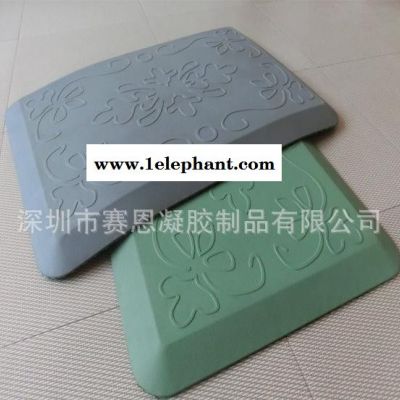 厨房垫 浴室防滑垫 健身防滑PU地垫 床边PU自结皮地垫零图2