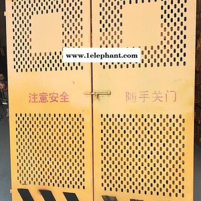 电梯防护门 井口防护网 升降机防护网图3