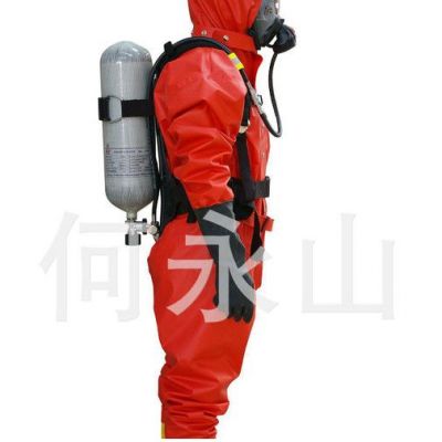 防化服连体轻型防化服 全密封重型防化服 防护服防毒衣服防氨气图3