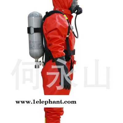 防化服连体轻型防化服 全密封重型防化服 防护服防毒衣服防氨气图2