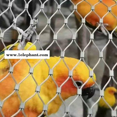 不锈钢防护网 动物园不锈钢防护网 楼梯防坠绳网 阔利 生产厂家图1