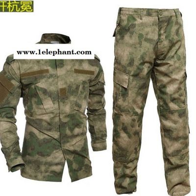 防刮锦棉军装野战军训 沙漠丛林CP墟ACU迷彩服战术作训服户外图3