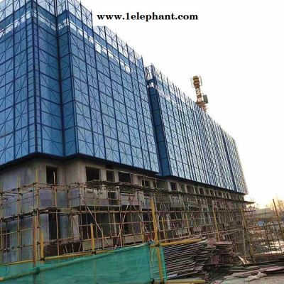 爬架钢板网     工地爬架防护网价格    爬架防护网图1