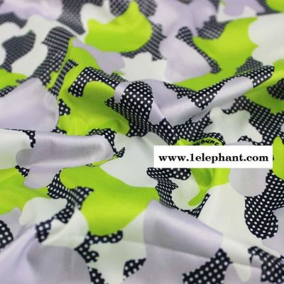 迷彩羽绒服印花面料  羽绒服面料 320T涤纶涂层面料 防图2